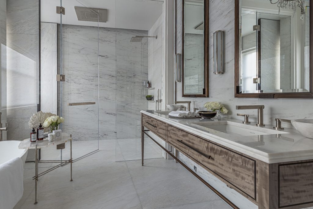 Residential Cornwall Terrace Regent's Park, London — Roma Marble