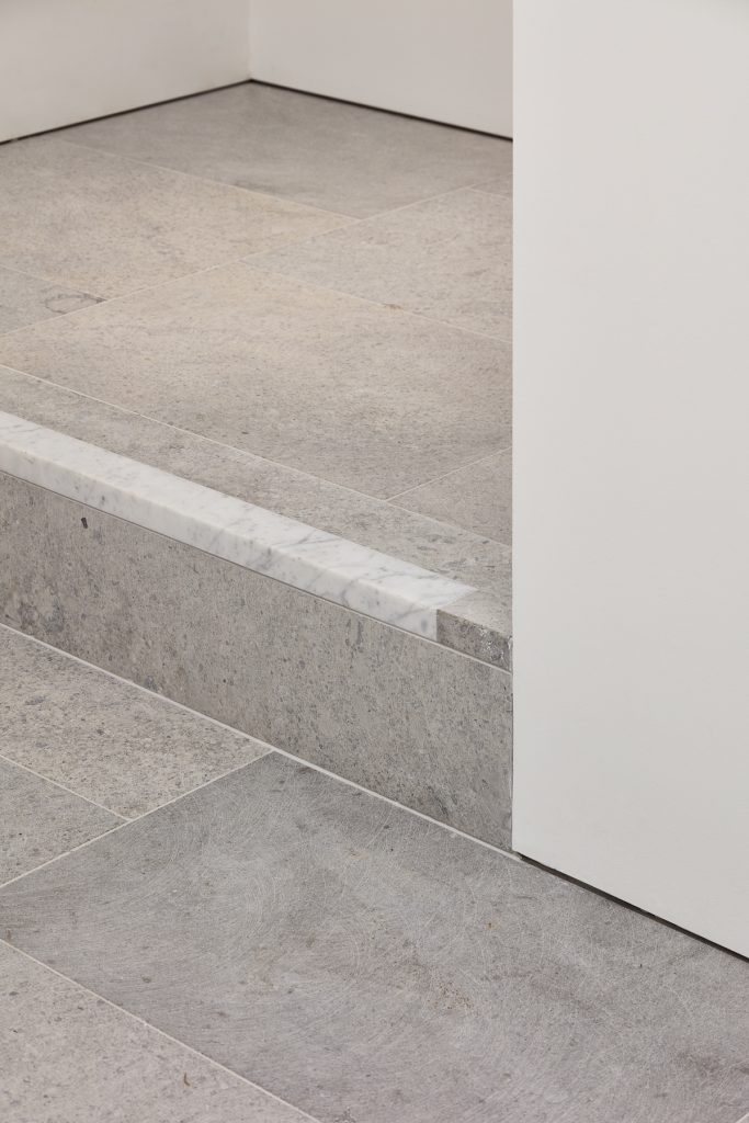 Mayfair Art Gallery — natural stone by Roma Marble, London