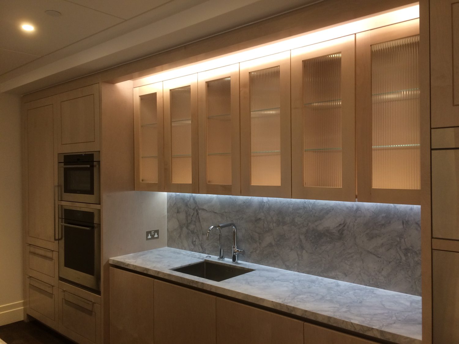 Chelsea Barracks Chelsea, London Bianco Eclipsia Quartzite - Residential Development — Roma Marble