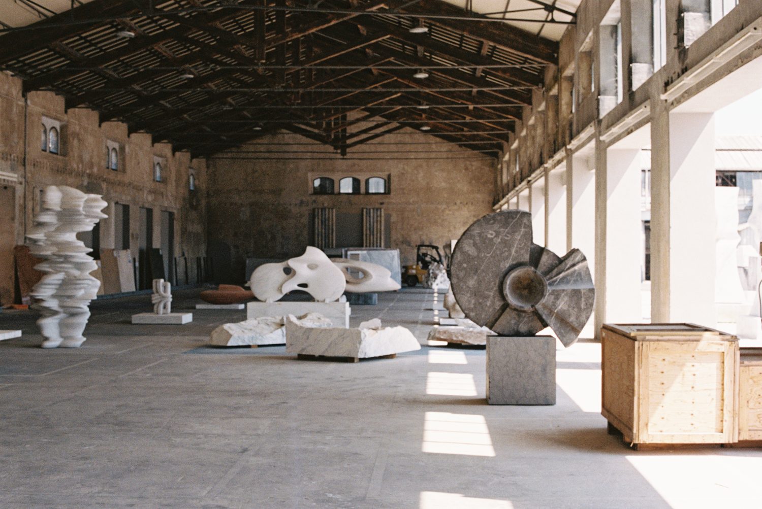 Henraux Trip Sculpture Hall — natural stone by Roma Marble, London