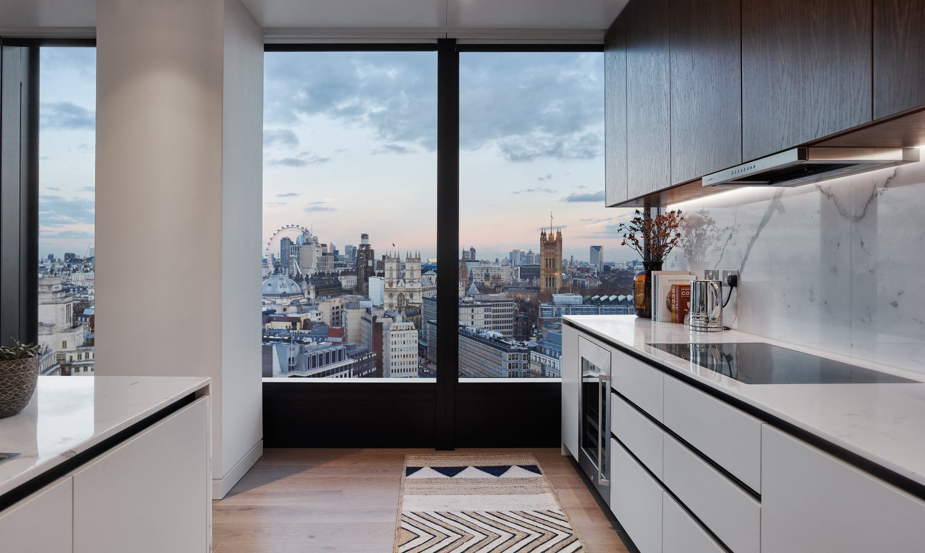 Buckingham Green Kitchen — natural stone by Roma Marble, London