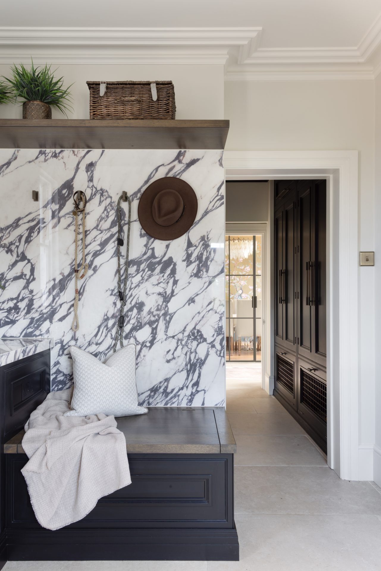 Calacatta Viola Porcelain kitchen by Roma Marble, London