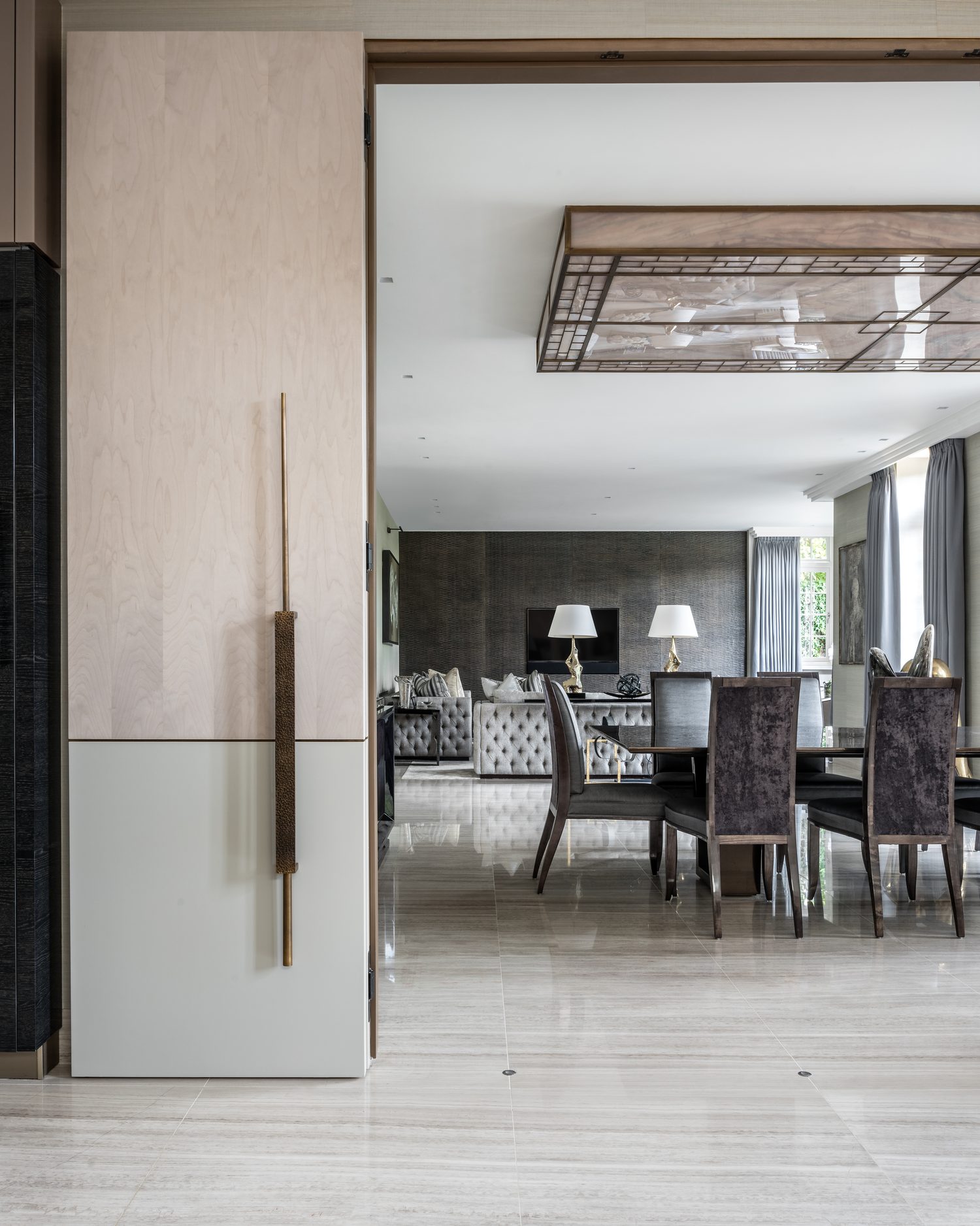 Filetto Light interior by Roma Marble, London