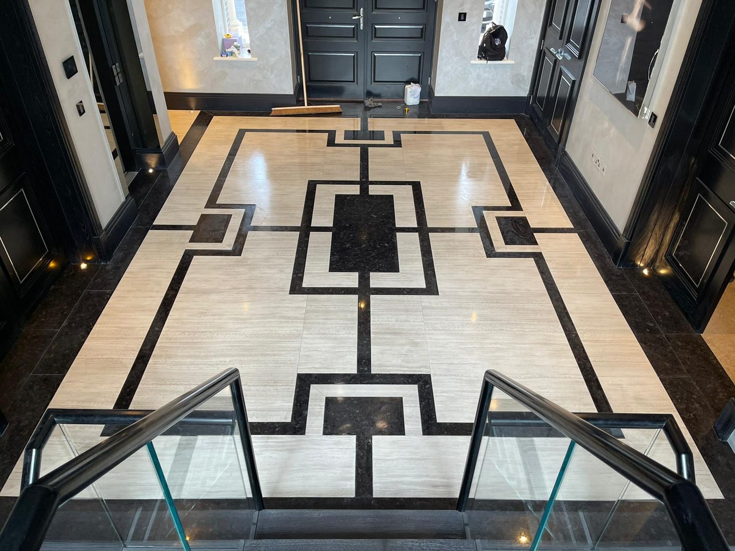 Travertino Light interior by Roma Marble, London