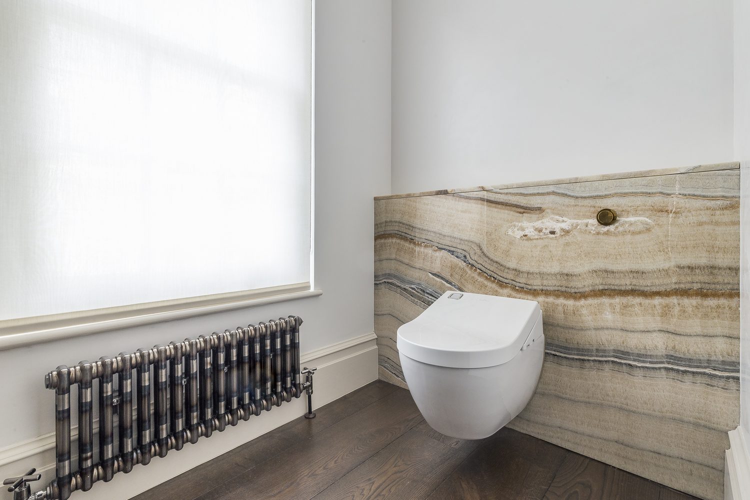 Velluto Onyx bathroom by Roma Marble, London