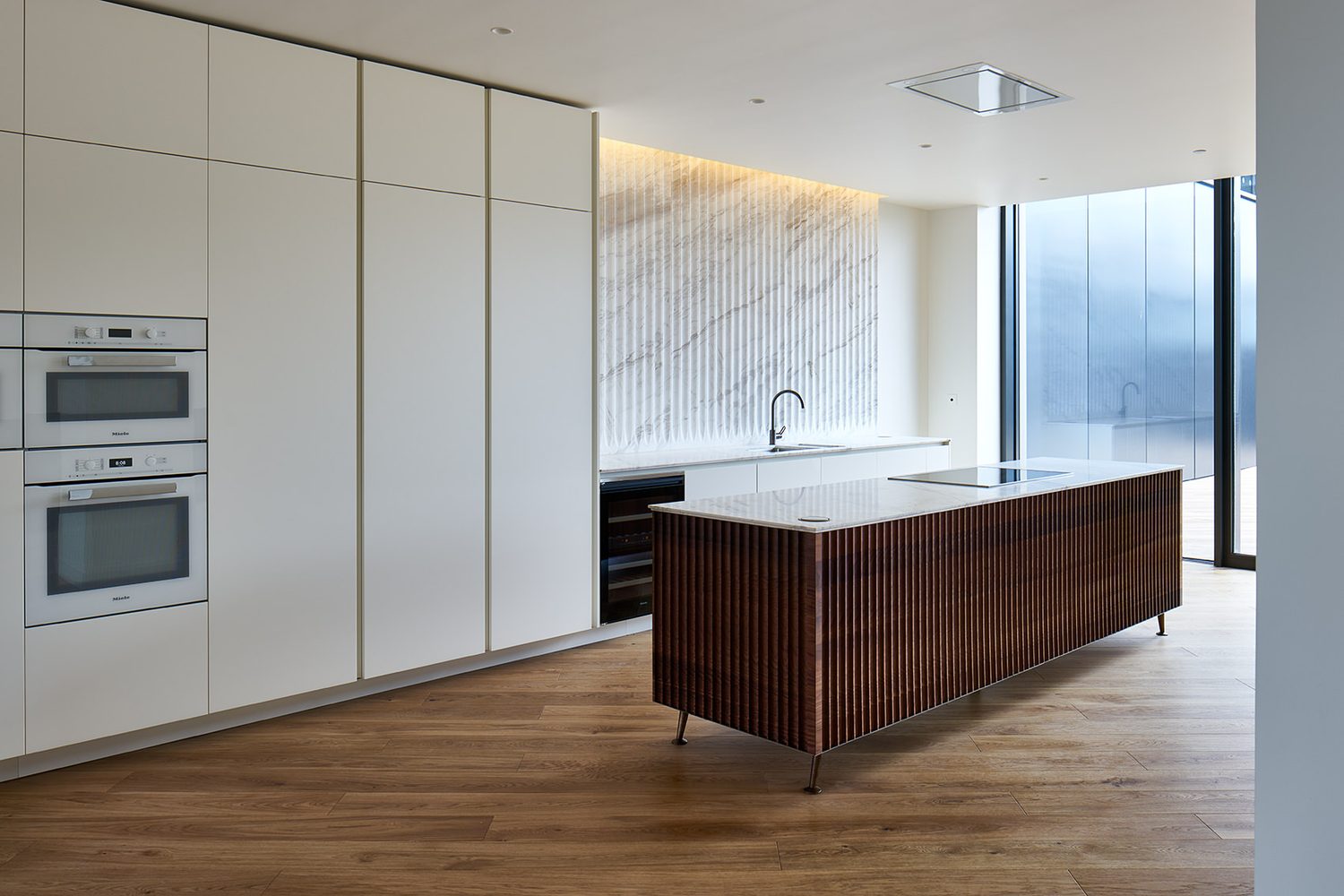 Volakas kitchen by Roma Marble, London
