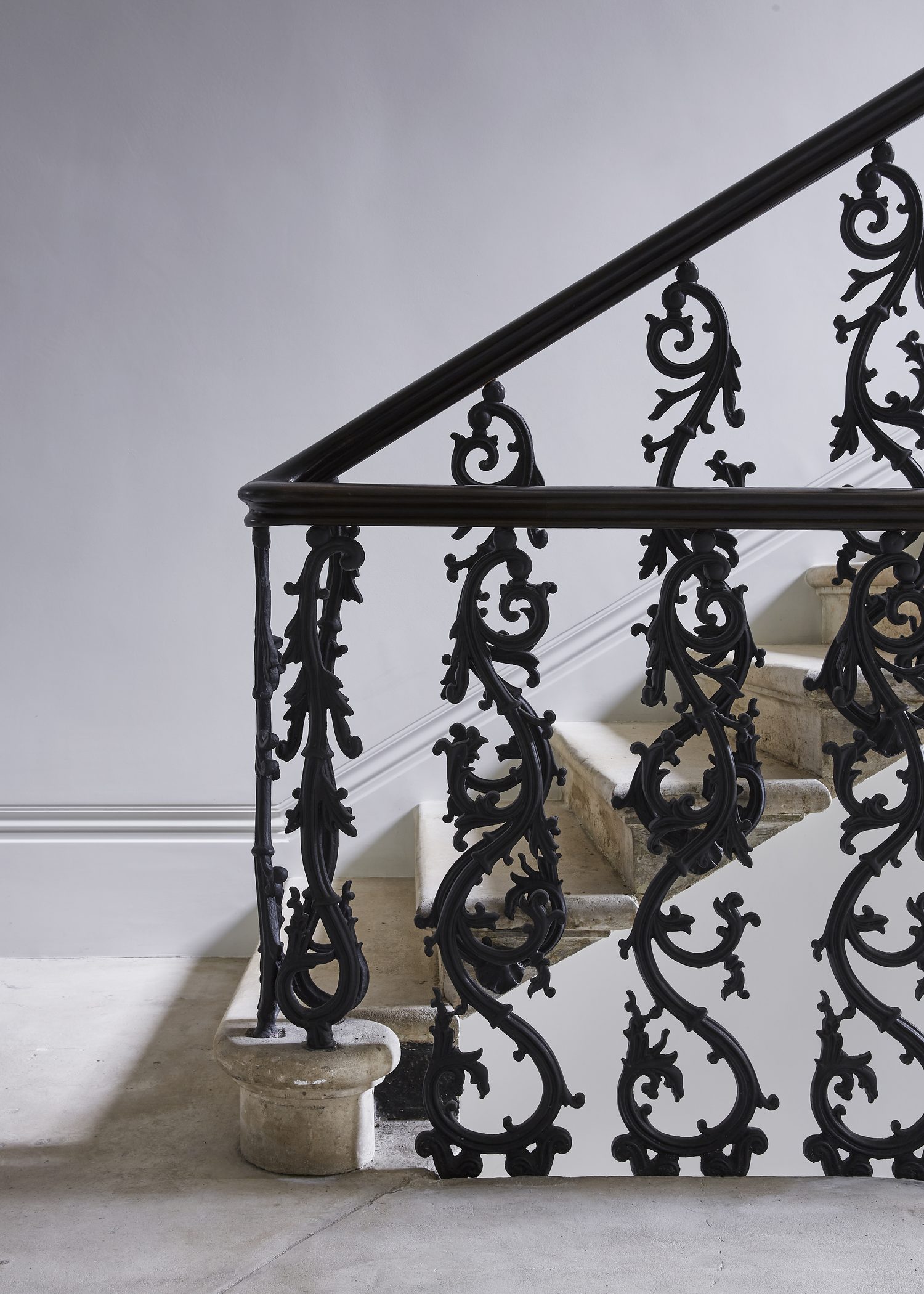 York Stone staircase by Roma Marble, London