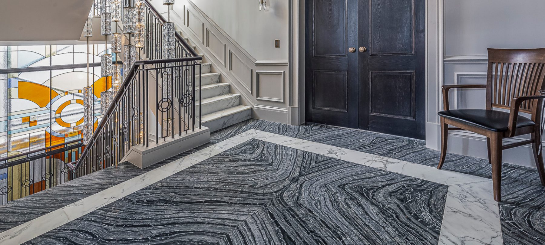 Ranulf Road Main Banners2 — natural stone by Roma Marble, London