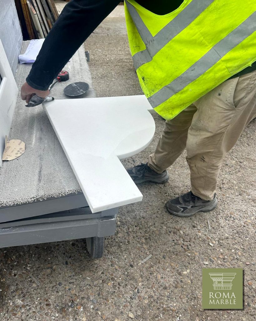 Bespoke Marble Floor - Holland Villas Road, London